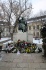 Madách Imre szobra Balassagyarmaton, a Köztársaság téren