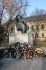 Madách Imre szobra Balassagyarmaton, a Köztársaság téren